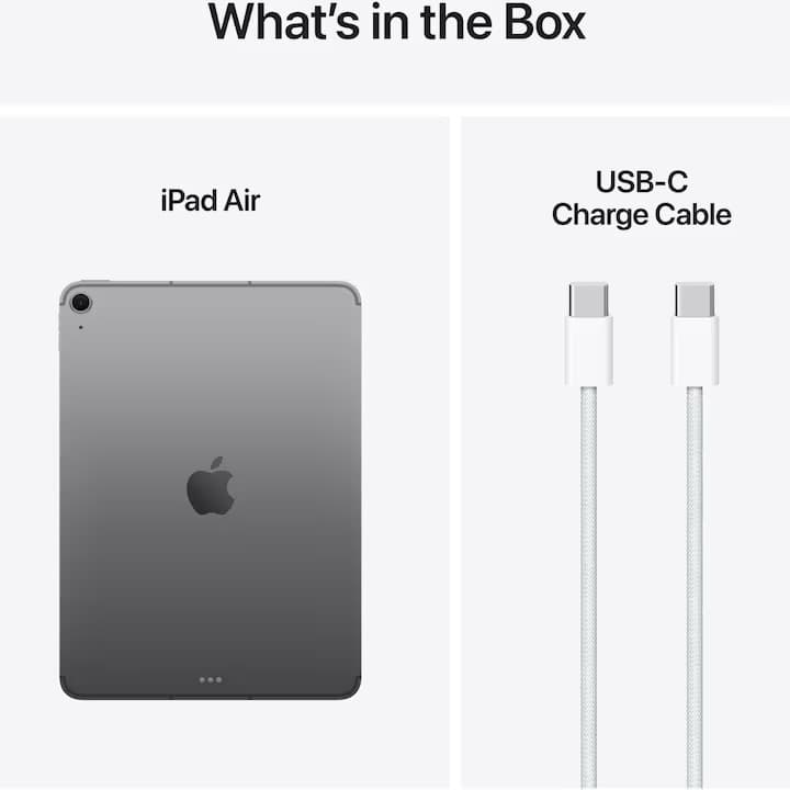 Apple iPad Air 11, M4, 256GB, Wi-Fi + Cellular, Space Grey — 5