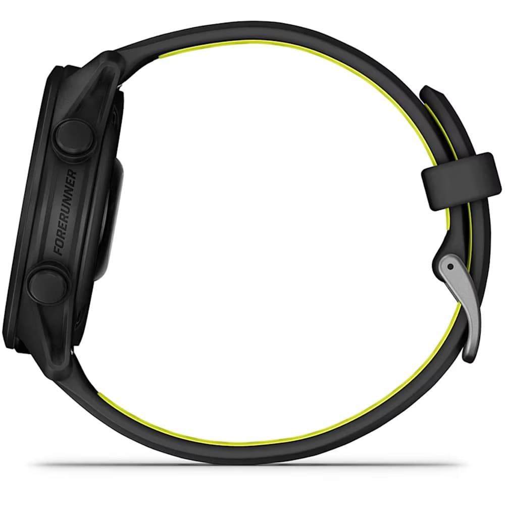 Smartwatch Garmin Forerunner 170, 43 mm, AMOLED, GPS, Android/iOS, Garmin Pay, curea silicon, Black/Amp Yellow — 5