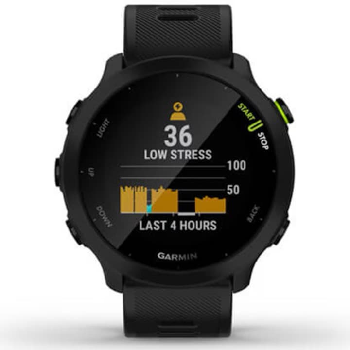 Smartwatch Garmin Forerunner 55, 42mm, GPS, Android/iOS, Black — 3
