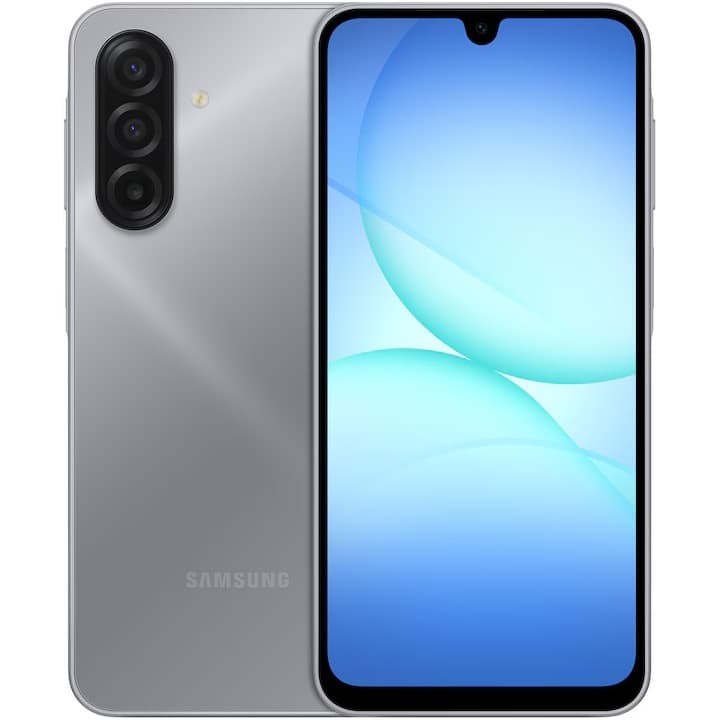 Telefon mobil Samsung Galaxy A17, Dual SIM, 4GB RAM, 128GB, 4G, Gray — 1