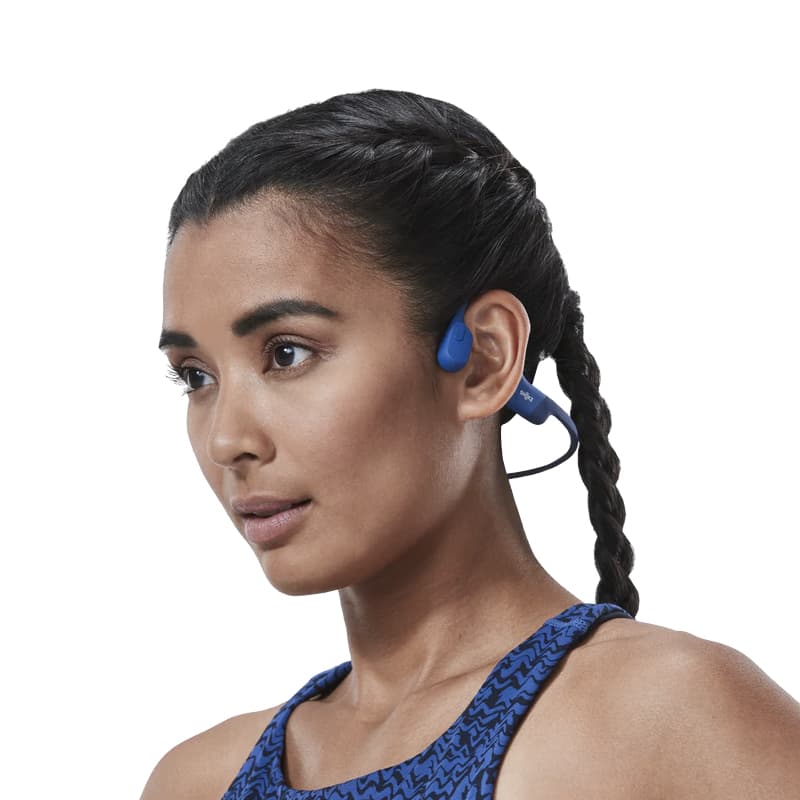 Casti audio waterproof Shokz OpenRun, Albastre — 4