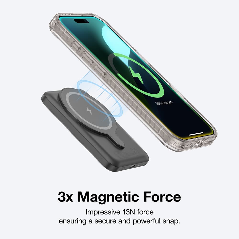 Husă Amazing Thing Titan Pro  pentru iPhone 16 Pro Max Transparent-Grey — 4