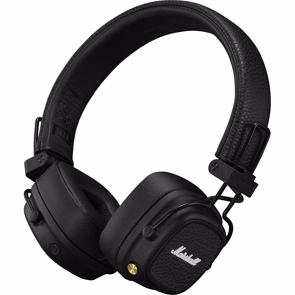 Casti MARSHALL Major IV, Bluetooth, On-ear, Microfon, Incarcare Wireless, Negru — 3