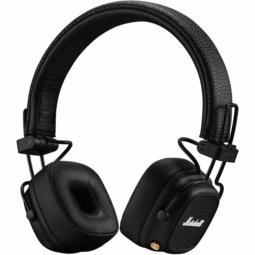 Casti MARSHALL Major IV, Bluetooth, On-ear, Microfon, Incarcare Wireless, Negru — 4
