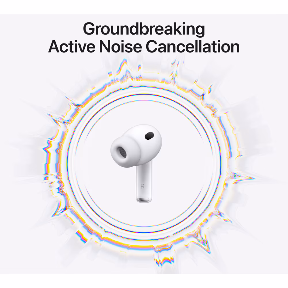Casti APPLE AirPods Pro 3, True Wireless, Bluetooth, In-Ear, Microfon, Noise Cancelling, alb — 4