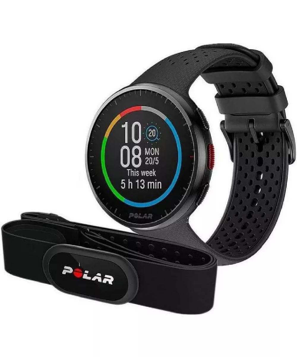 Polar Pacer Pro with H10 Heart Rate Monitor 45mm Smartwatch (Carbon Gray) — 2