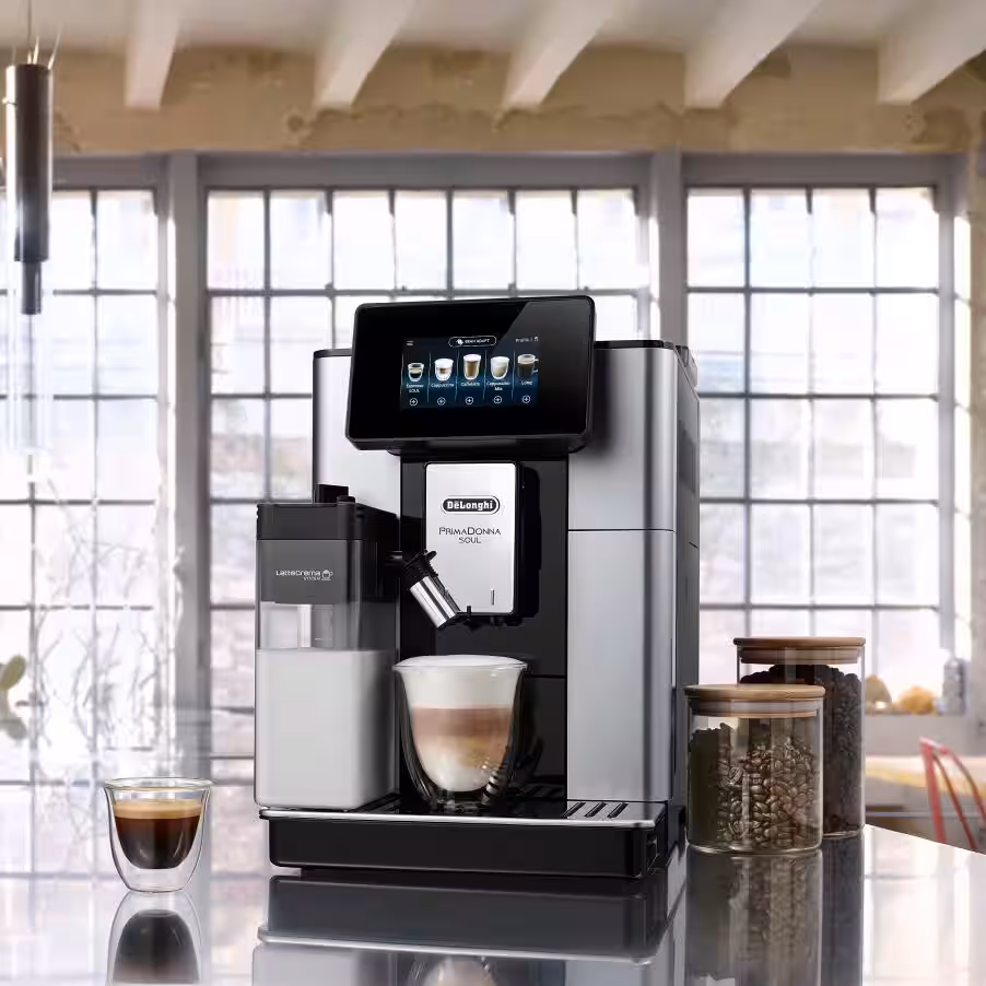 Espressor De'Longhi PrimaDonna Soul Model ECAM612.55.SB — 2