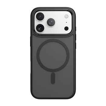 Carcasă magnetică Rock Guard Touch Matte Series pentru iPhone 17 Pro Max, neagră (ramă metalică cu lentilă) — 1