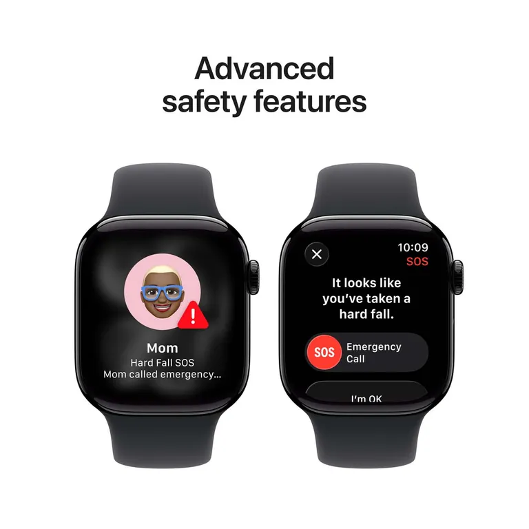 Apple  Watch Seria 11 GPS - 42mm Jet Black Aluminium - Sport Band (S/M) — 3
