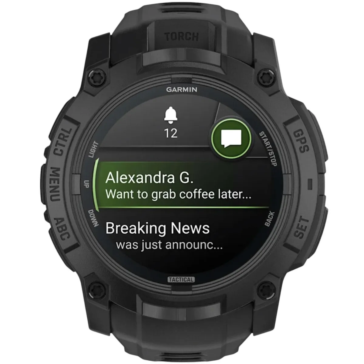 Garmin Instinct 3 AMOLED Smartwatch 50 mm Negru — 3