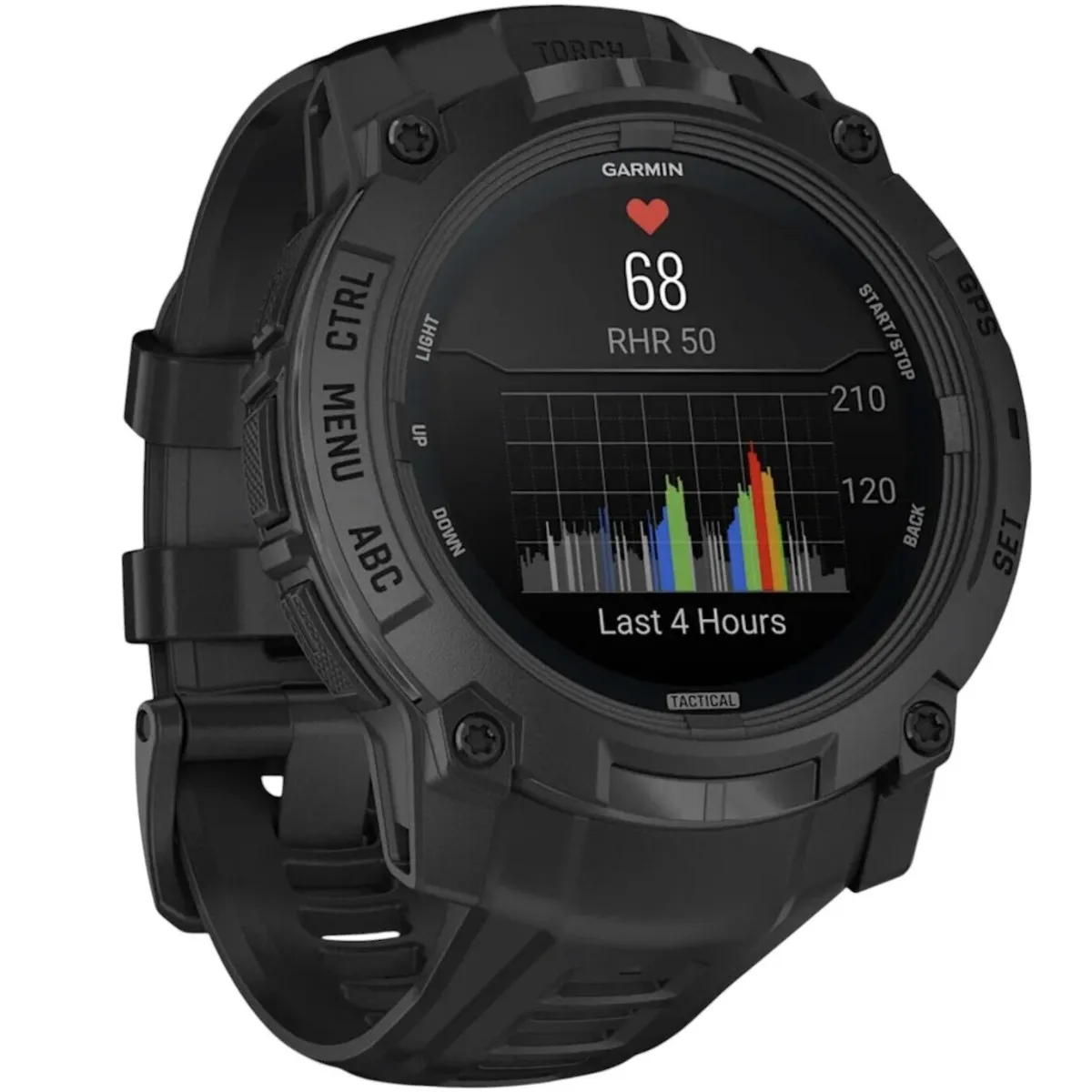 Garmin Instinct 3 AMOLED Smartwatch 50 mm Negru — 2