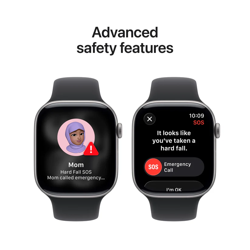Apple Watch Seria 11 42mm SpaceGray Al Black SB M/L GPS — 2