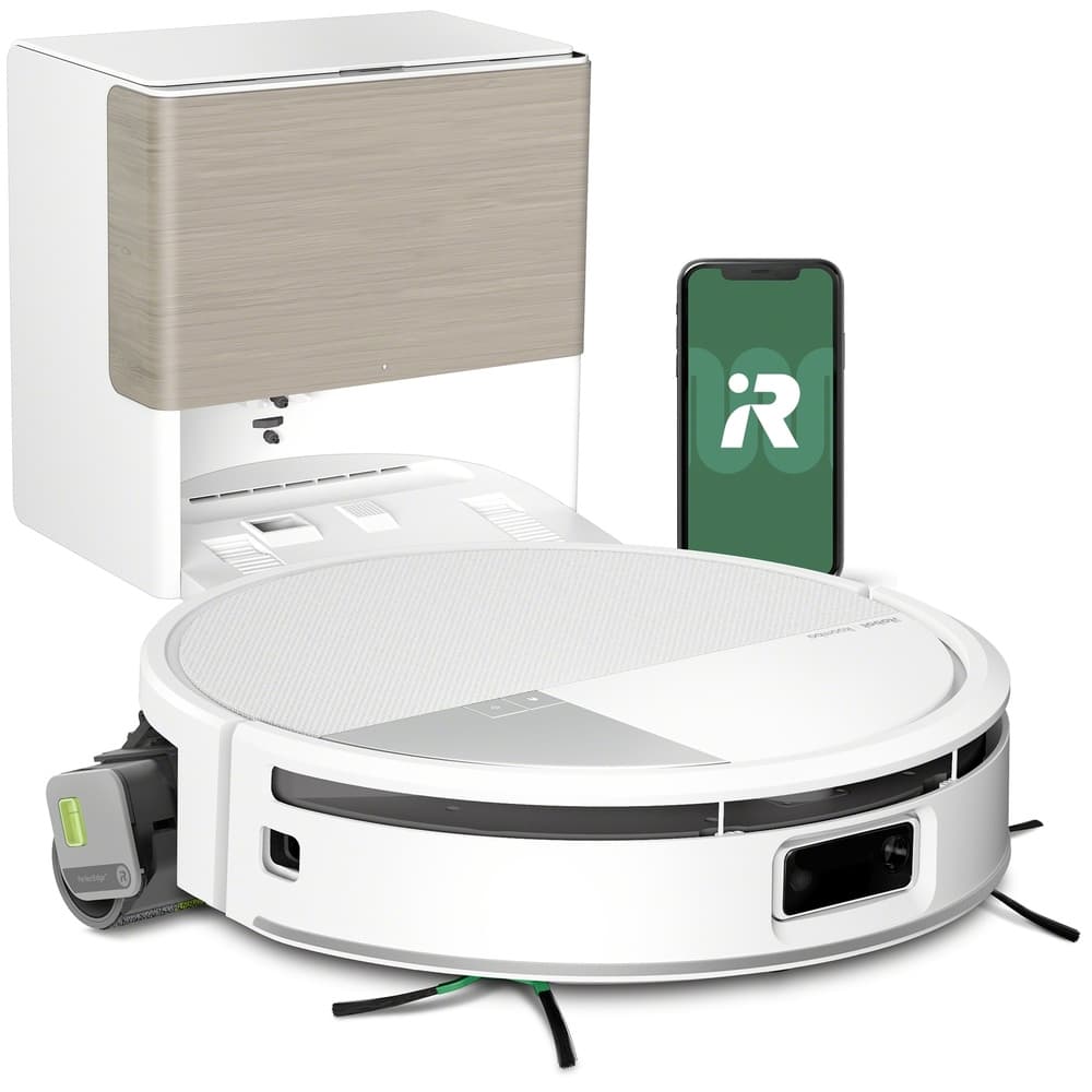 Aspirator robotizat cu mop iRobot Roomba Max 705 Combo + dock AutoWash - alb — 1