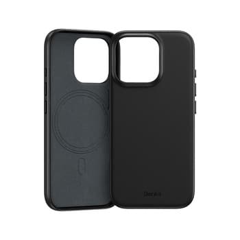 Carcasă Benks Magnetic Vita Pro din silicon  iPhone 17 Pro, neagră (buton de control al camerei) — 1
