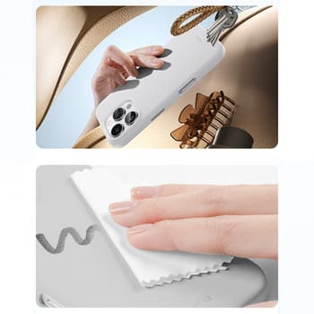 Carcasă Benks Magnetic Vita Pro din silicon  iPhone 17 Pro, neagră (buton de control al camerei) — 3