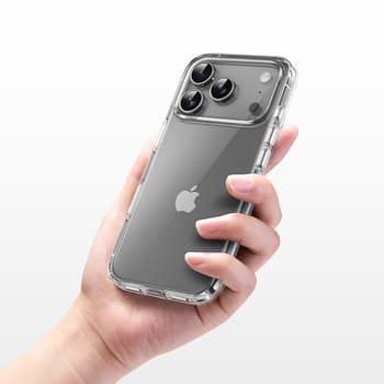 Carcasă Rock Crystal Shield Series  iPhone 17 Pro, transparentă — 2