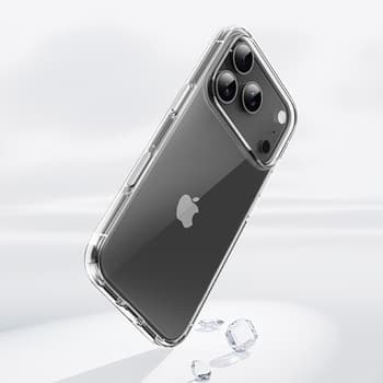 Carcasă Rock Crystal Shield Series iPhone 17 Pro Max, transparentă — 4