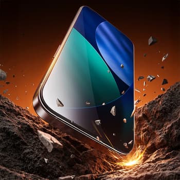 Sticlă securizată Rock HD, acoperire completă, antistatică iPhone 17 Pro Max — 2