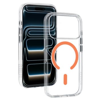 Carcasă Liavec Pure iPhone 17 Pro Max, cu imprimeu papaya — 3