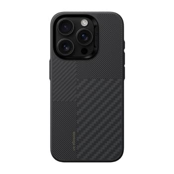 Carcasă Benks Montage Magnetic Armor Pro Kevlar cu ramă metalică  iPhone 15 Pro, neagră