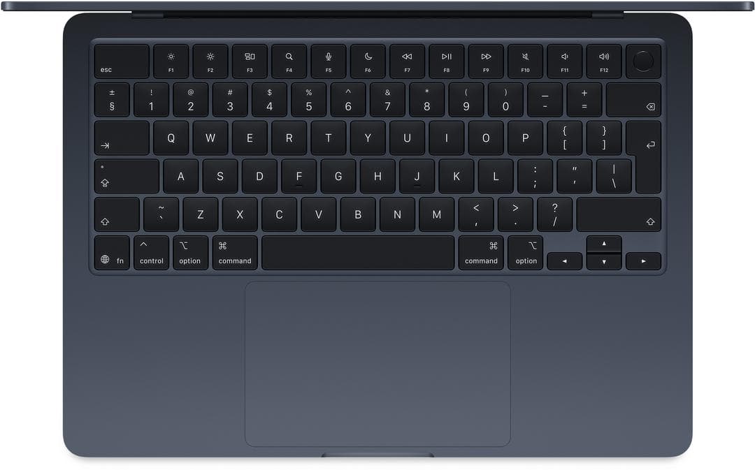Apple MacBook Air 13 M4 16/512GB Midnight LAYOUT GERMANIA — 2