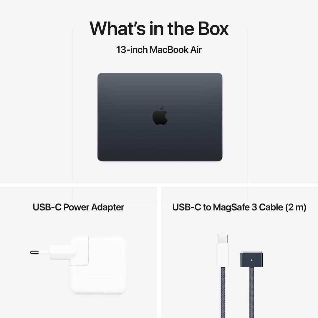 Apple MacBook Air 13 M4 16/512GB Midnight LAYOUT GERMANIA — 7
