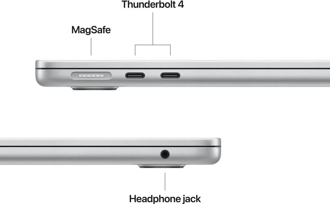 Apple MacBook Air 13 M4 16/512GB Argintiu LAYOUT GERMANIA — 3