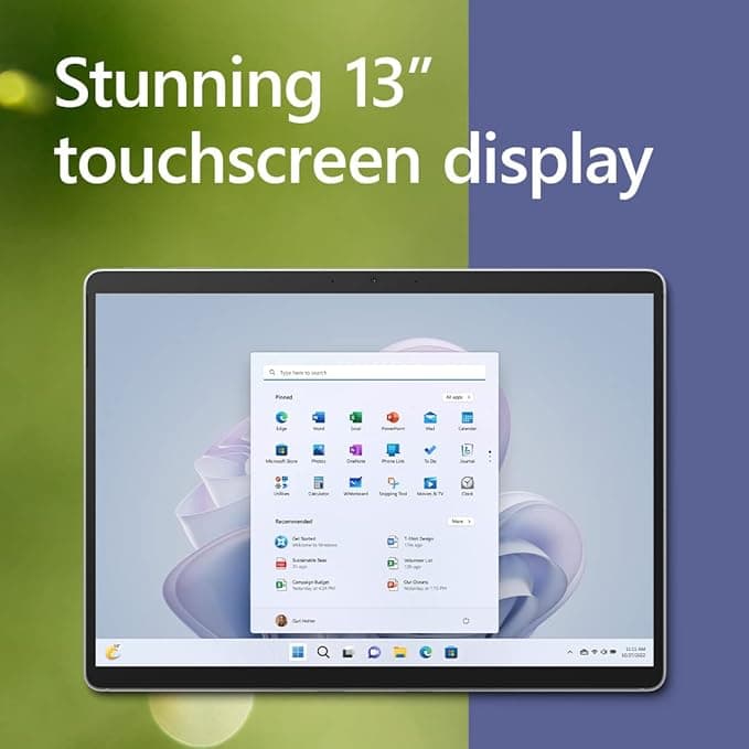 Microsoft Surface Pro 9 (2022), tabletă și laptop 2 în 1 de 13" Intel i5 de a 12-a generație  8 GB RAM, stocare de 256 GB cu Windows 11 RESIGILAT — 4