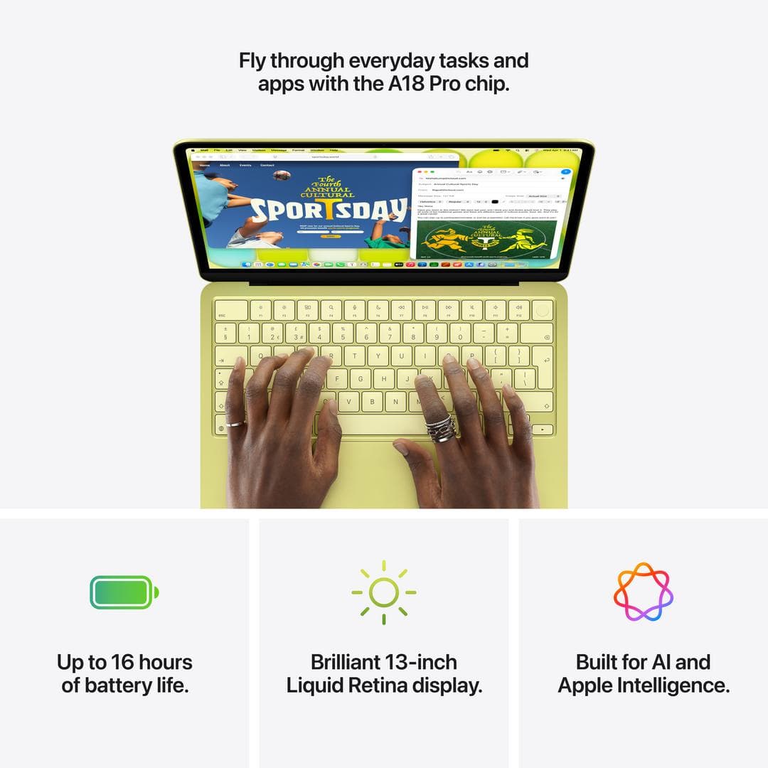 Apple MacBook Neo 13 A18 8/512GB Silver LAYOUT GERMANIAneo — 7