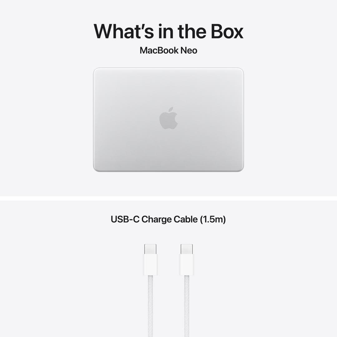 Apple MacBook Neo 13 A18 8/512GB Silver LAYOUT GERMANIAneo — 8