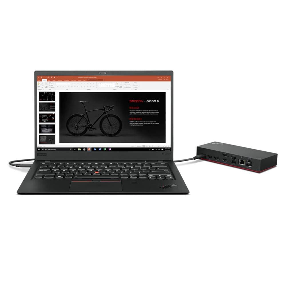 Stație de andocare Lenovo USB-C® ThinkPad Universal USB-C Compatibil cu (marcă): Lenovo Thinkpad Funcție de încărcare — 7