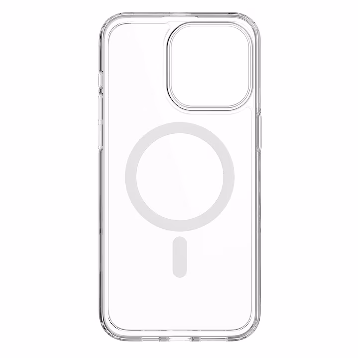 Husa de protectie pentru iPhone 15 Pro, compatibila MagSafe , Clear — 2