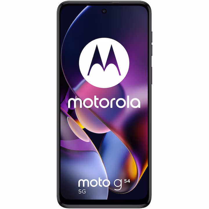 Telefon mobil Motorola Moto g54, 256GB, 12GB RAM, 5G, Midnight Blue — 5