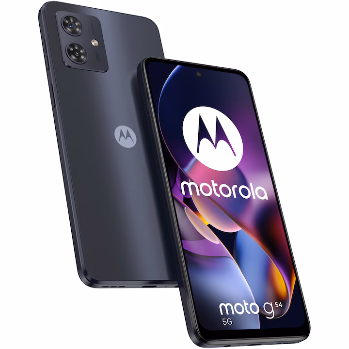 Telefon mobil Motorola Moto g54,  256GB, 12GB RAM, 5G, Midnight Blue