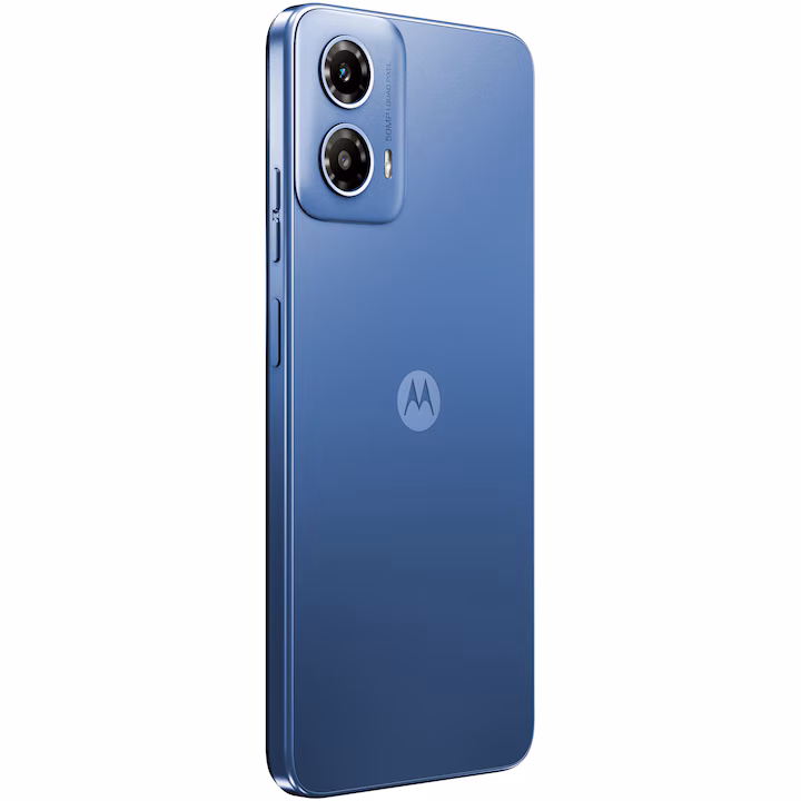 Telefon mobil Motorola Moto g34, Dual SIM, 128GB, 4GB RAM, 5G, Ice Blue — 4