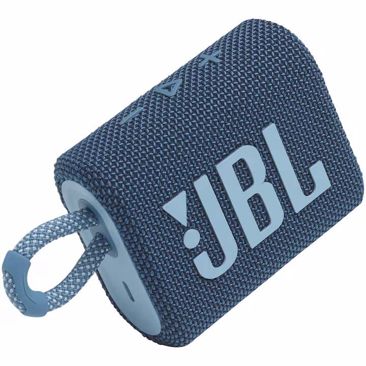 Boxa portabila JBL Go 3, Bluetooth, Waterproof , Albastra