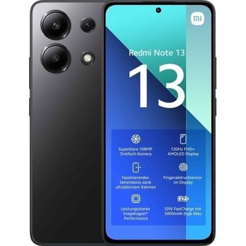 Telefon mobil Xiaomi Redmi Note 13, 8GB RAM, 256GB, Black — 3