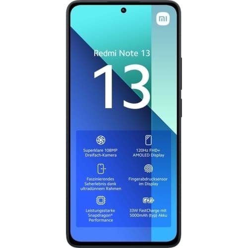 Telefon mobil Xiaomi Redmi Note 13, 8GB RAM, 256GB, Black — 4