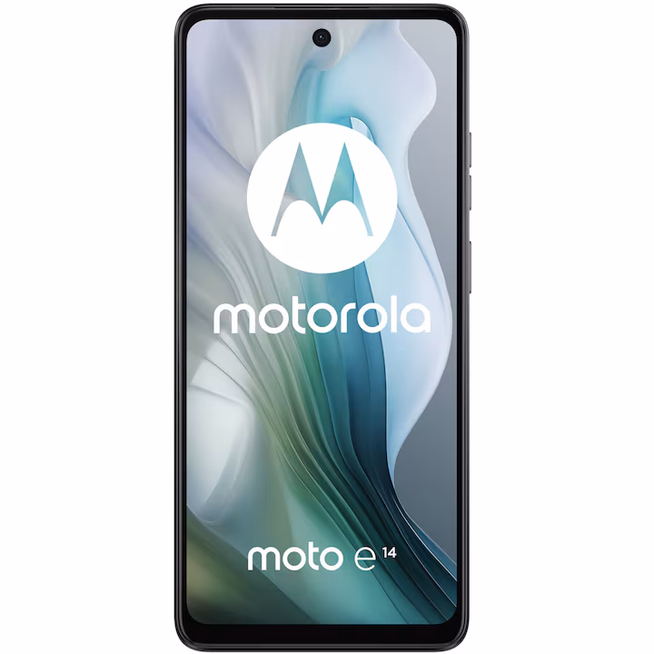 Telefon mobil Motorola Moto e14, Dual SIM, 2GB RAM, 64GB, Graphite Gray