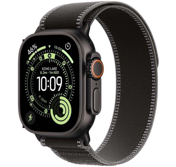 Apple Watch Ultra 3 GPS+Cell. 49mm Black Titanium Black/Charcoal Loop S/M
