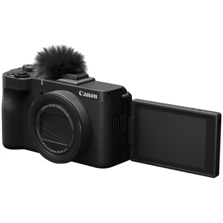 Aparat foto compact Canon PowerShot V1, 22.3MP, 4K 60p, f/2.8-4.5, 16-50mm, Negru — 5