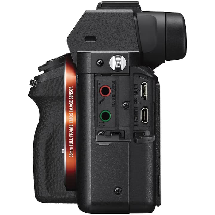Aparat foto Mirrorless Sony Alpha A7II Body, 24.3 MP, Full-Frame, Wi-Fi, NFC, E-Mount, ISO 50–25600, Negru — 4