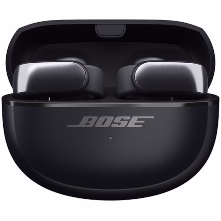 Casti Open-Ear BOSE Ultra Open Earbuds, True Wireless, Bluetooth, Microfon, IPX4, Black