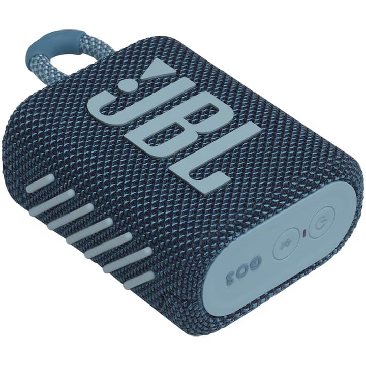 Boxa portabila JBL GO3, IPX67, Bluetooth, Albastru — 3