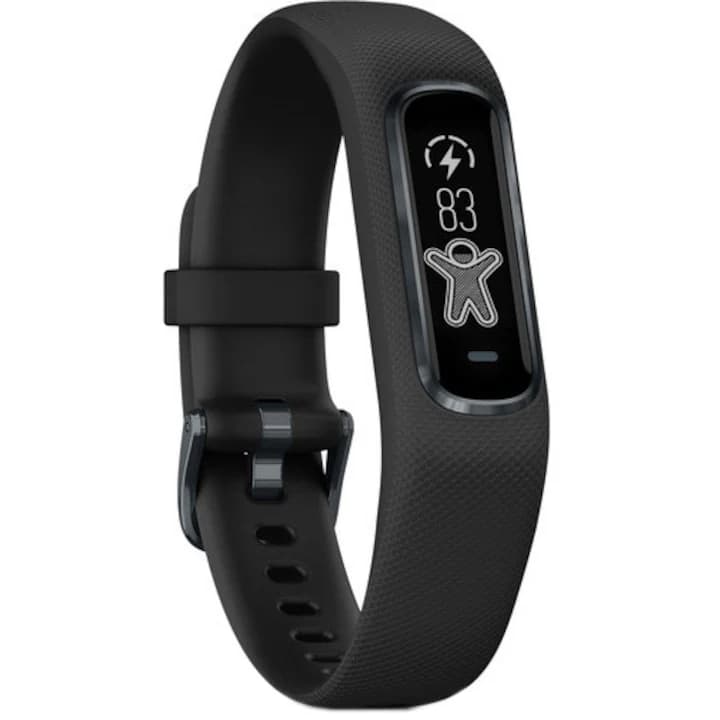 Bratara fitness Garmin Vivosmart 4, Small/Medium, Black/Slate — 5