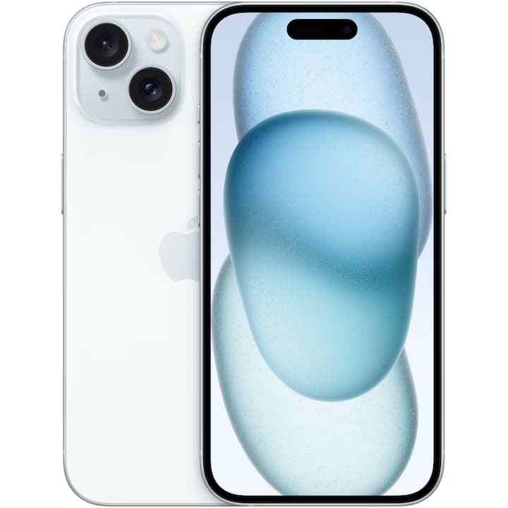 Telefon mobil Apple iPhone 15, 128GB, 5G, Blue