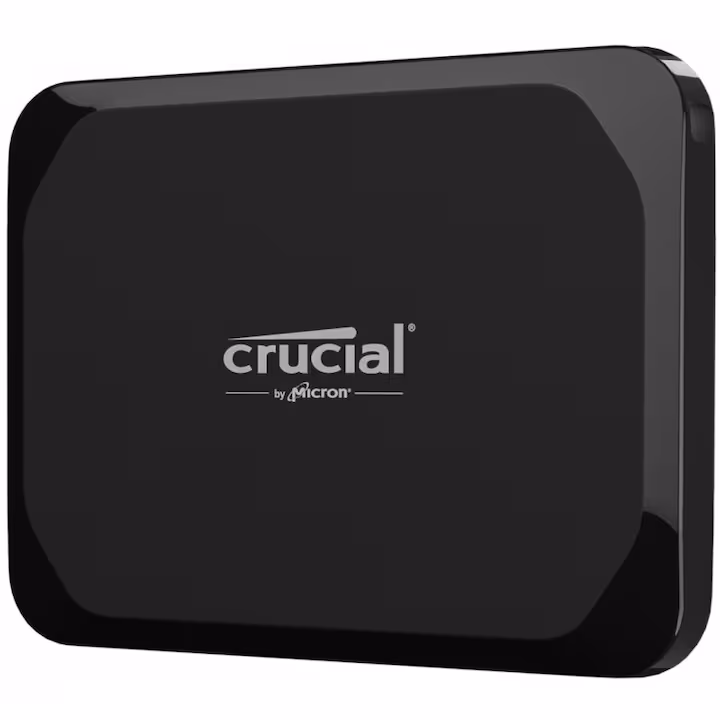 SSD Extern, Crucial, X9, 1050 MB/s, 1TB, Negru
