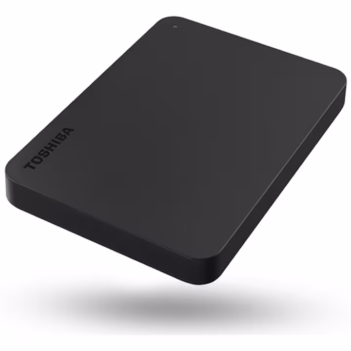 Hard Disk Extern Toshiba Canvio Basic 2TB (2022) USB 3.0, 2 TB, 2.5", 3.2 Gen 1, Negru