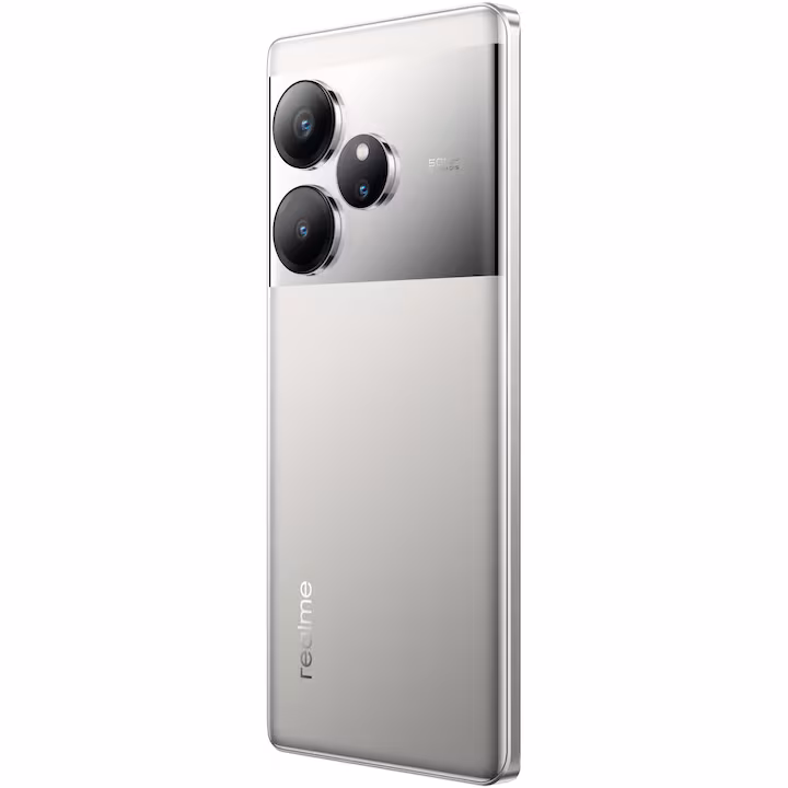 Realme GT6, 12GB RAM, 256GB, 5G, Fluid Silver — 3