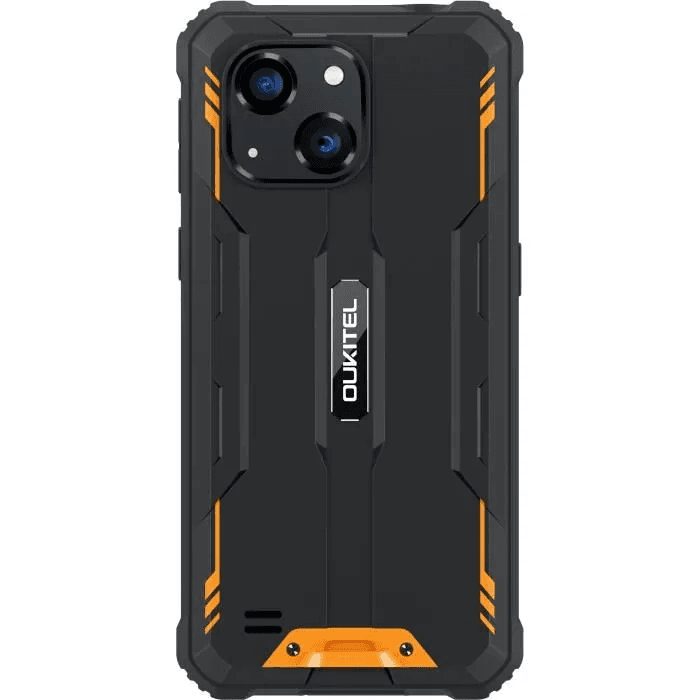 Telefon mobil Oukitel WP32 Orange, 4G, 5.93" HD+, 16GB RAM (4GB + 12GB extensibili), 128GB ROM, 20MP+ 5MP, Android 14, Unisoc UMS9230, NFC, 6300mAh, Dual SIM — 3